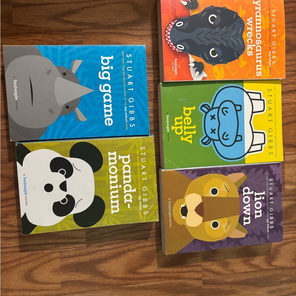 Stuart Gibbs Book Set for Kids - Softcover